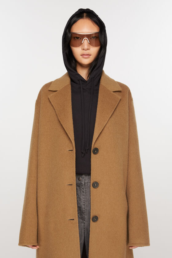 (image for) High Quality Single-breasted wool coat